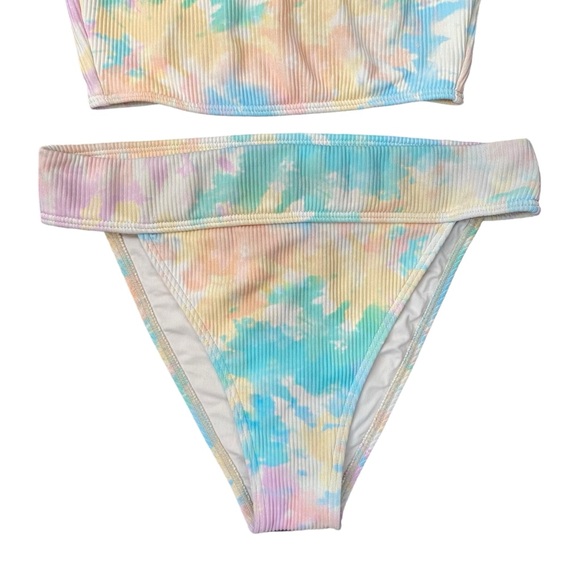 Billabong Rainbow Tide Aruba Bikini Bottoms & Sunny Tube Top Two Piece Set - Picture 6 of 15